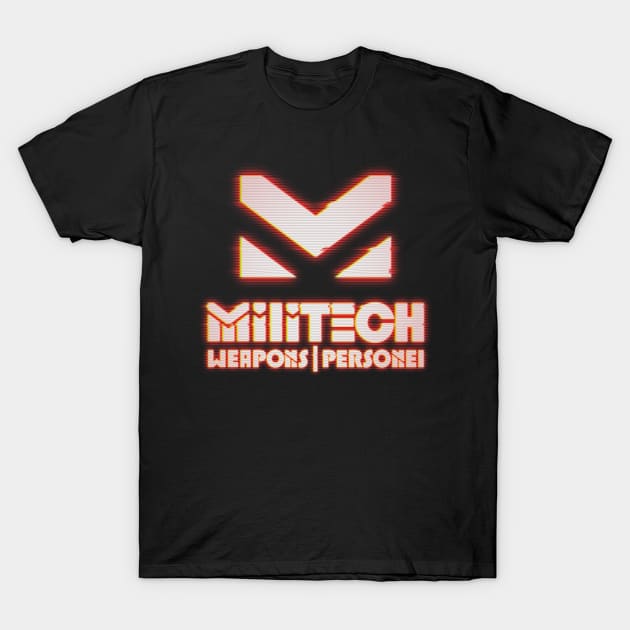 Militech Megacorporation T-Shirt by FallingStar